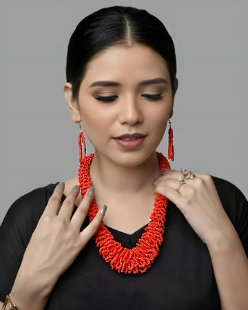 Hand Made beads Necklace set